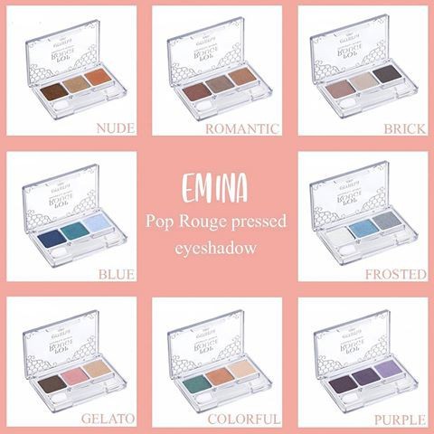 Emina pop Rouge Pressed Eyeshadow