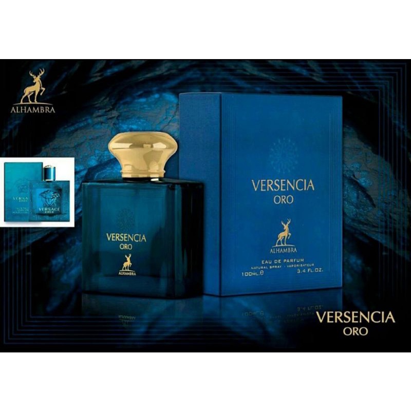 Parfum Alhambra Versencia Oro Dupe Versace eros