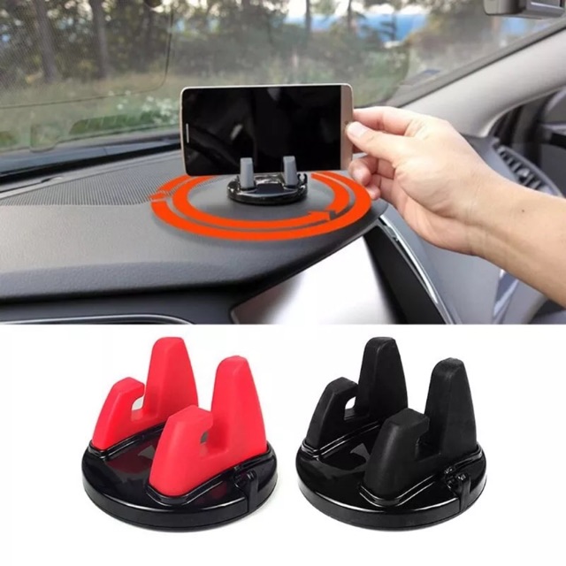 Holder Hp Mobil 360 derajat / Car Holder / Holder GPS / Holder Tatakan Smartphone &amp; Tablet Universal