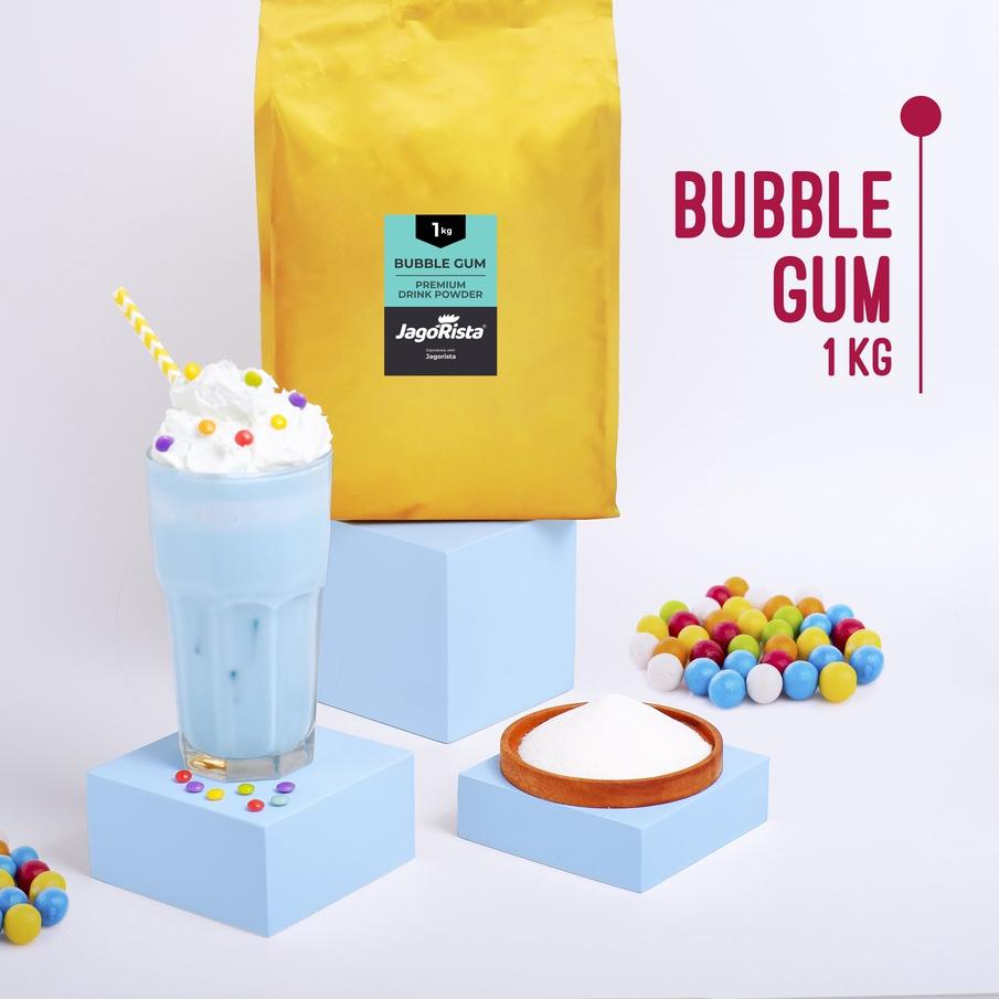 

10.10 sale Jagorista - 1 KG Premium GOLD Bubblegum ( Bubuk Minuman / drink Powder ) serbuuu !