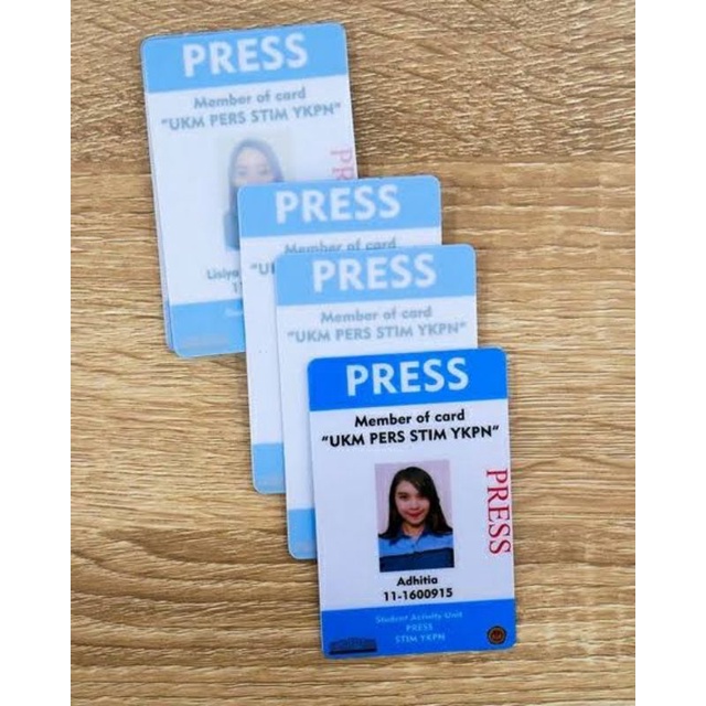 

Cetak Kartu Pelajar / ID card kantor / kartu member toko