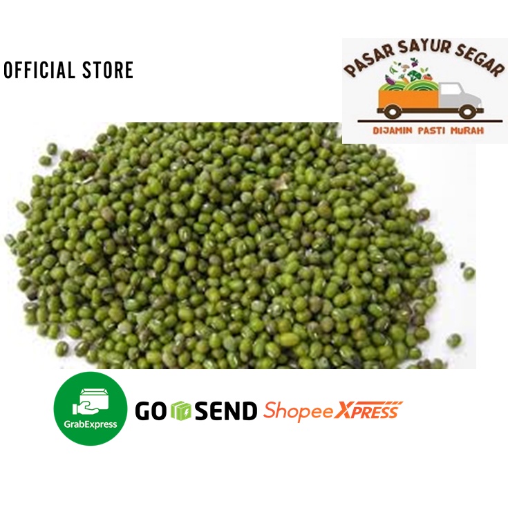 

Kacang Hijau / Kacang Ijo Kualitas Super 1 Pak