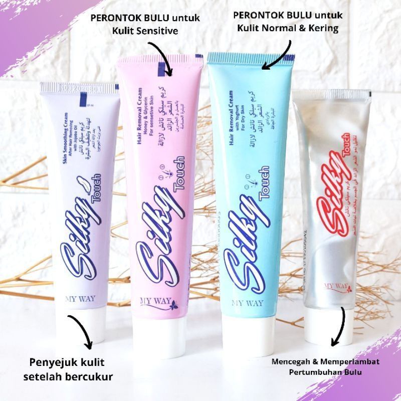 silky Touch / Waxing bulu / cream perontok bulu