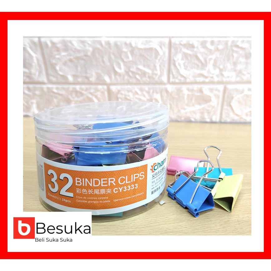 

BINDER CLIP CY-3333 WARNA