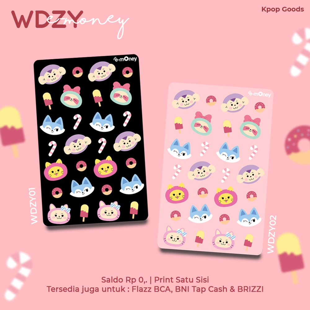 Pre Order!! E-money/Flazz ITZY WDZY