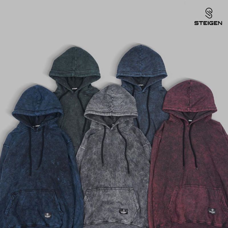 Hoodie washing steigen