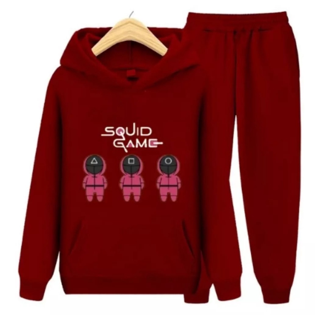 Setelan Sweater Anak + Celana Motif GAME 03 / Set Sweater Hoodie Anak Laki - Laki Perempuan Usia 3-15 Tahun