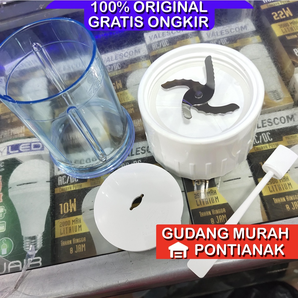 Tabung Gelas blender Bumbu Chopper miyako national trisonic yasaka basah / gelas set Tabung ke 3 basah kering bisa