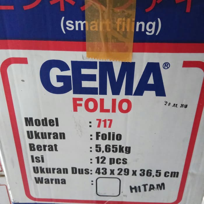 

Terlaris Ordner Gema Folio - Hitam Elegan