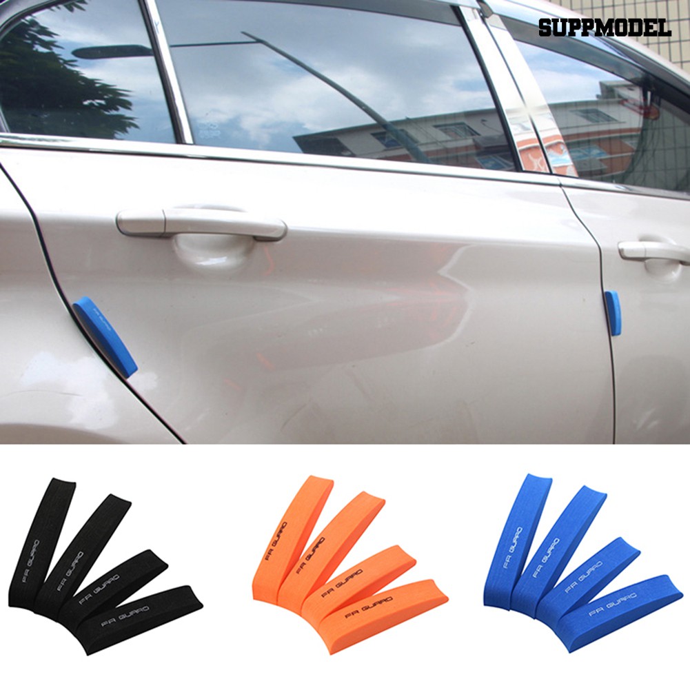 Supmodel 4pcs Stiker Strip Busa Eva Pelindung Pinggiran Pintu Mobil Anti Goresbenturan