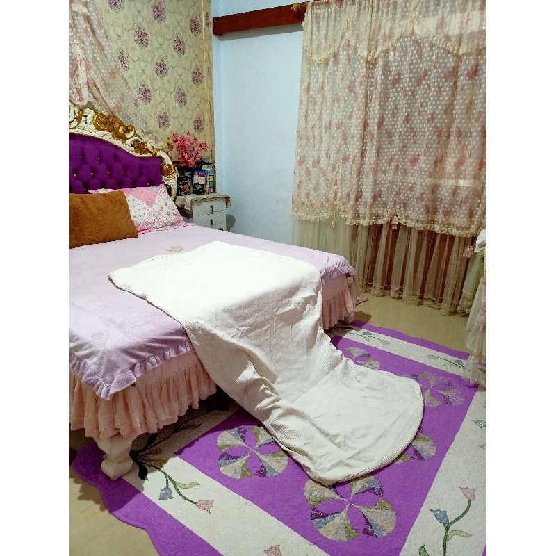 sprei karet preloved import