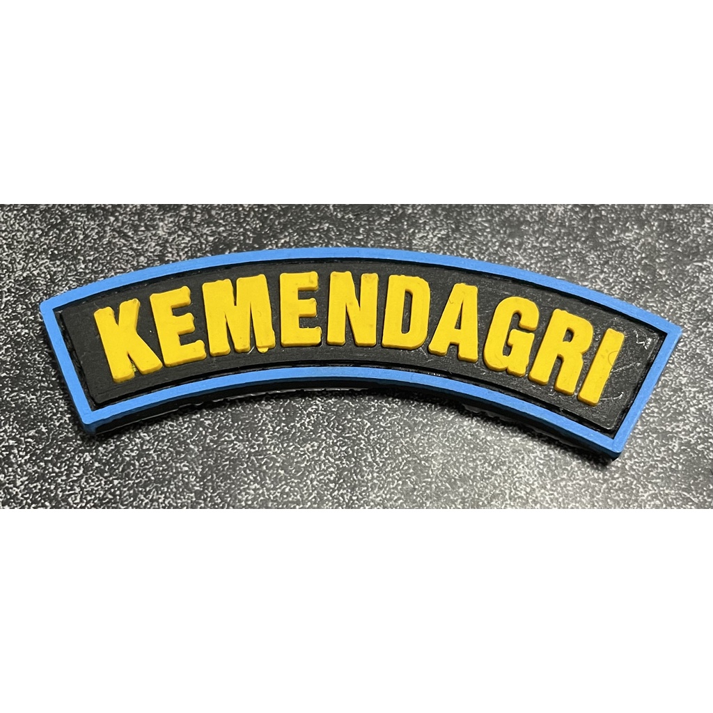 Patch Kemendagri (Lgkg) - Patch Velcro - Prepetan Kemendagri