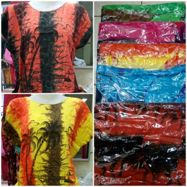 PROMO TERKINI Blus Santai Wanita Cantik Motif Baru