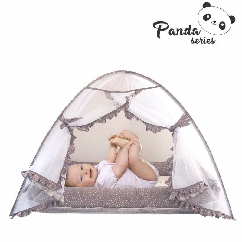 Kasur Bayi Serut Kotak Panda Series omiland OYK 1142