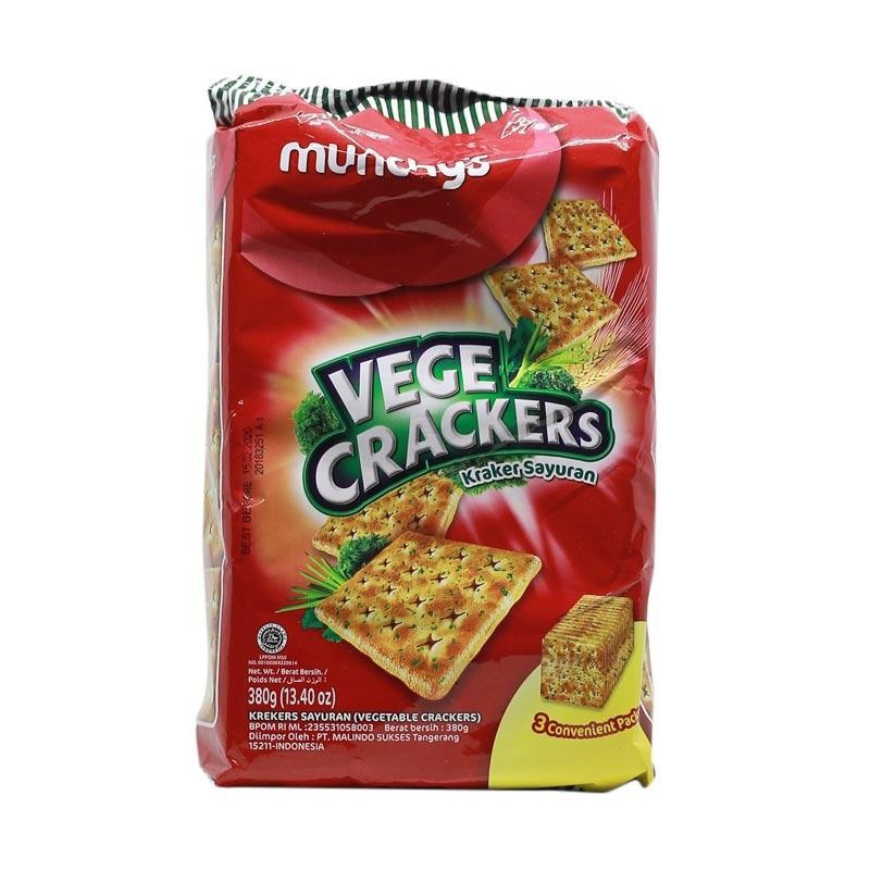 

MUNCHYS VEGETABLE CRACKER [380 GR]