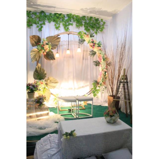 Sewa backdrop akad/lamaran/khitanan/ulang tahun