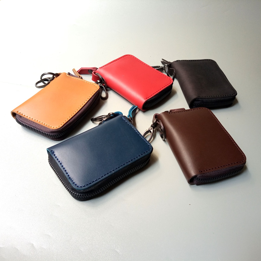 Dompet Stnk Mobil Kulit Full Gantungan Kunci Keyless [ Kulit Asli ]