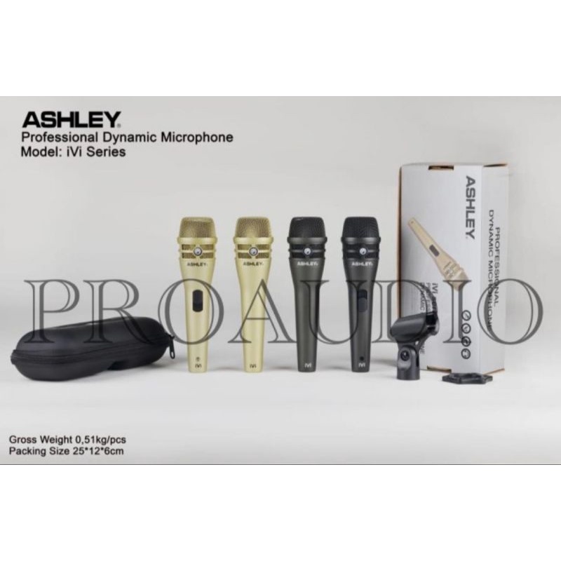 Microphone kabel Ashley Ivi Series Original