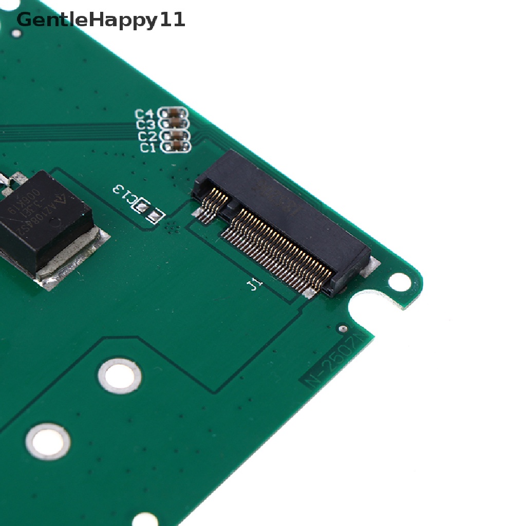 Gentlehappy Adapter Card Konverter 44Pin M.2 NGFF SATA SSD Ke 2.5 IDE SATA SSD