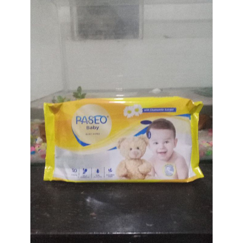promo weekend paseo baby wipes 50sheets