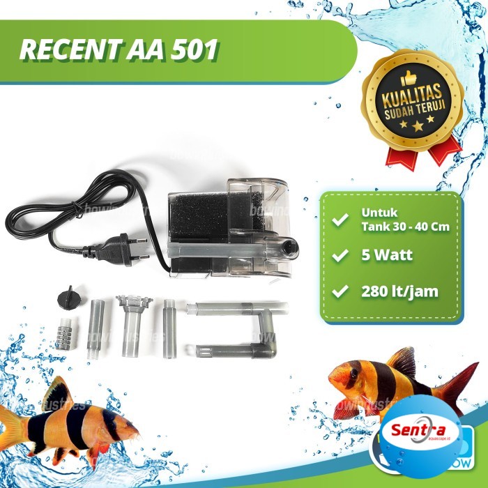 Filter Gantung Aquarium Aquascape Box Filter Aquarium Gantung RECENT A