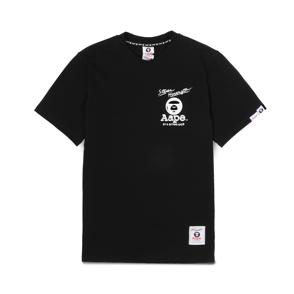 Aape by A Bathing Ape X Steven Harrington T-Shirt Black