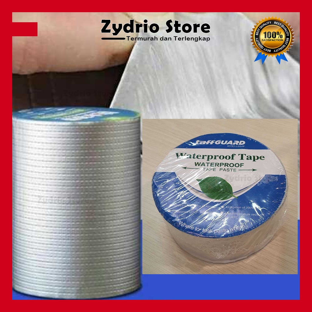 Selotip Lakban Aluminum Foil Tape Anti Bocor Solasi Isolasi Waterproof