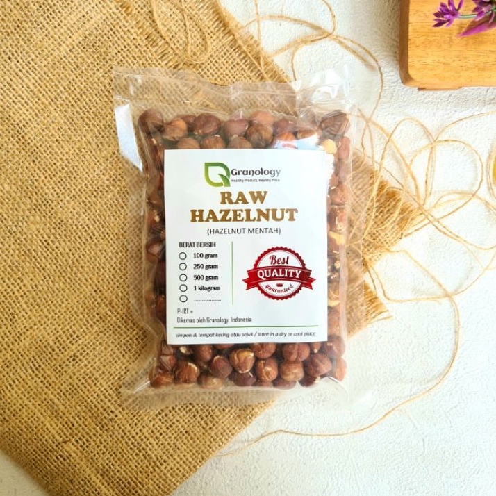 Kacang Hazelnut Mentah / Raw Hazelnut - 250 gram