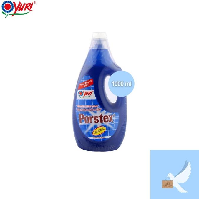 :<:<:<:<] Porstex Biru / Porstek Yuri Pembersih Keramik / Porselen 1000 ml / 1 l
