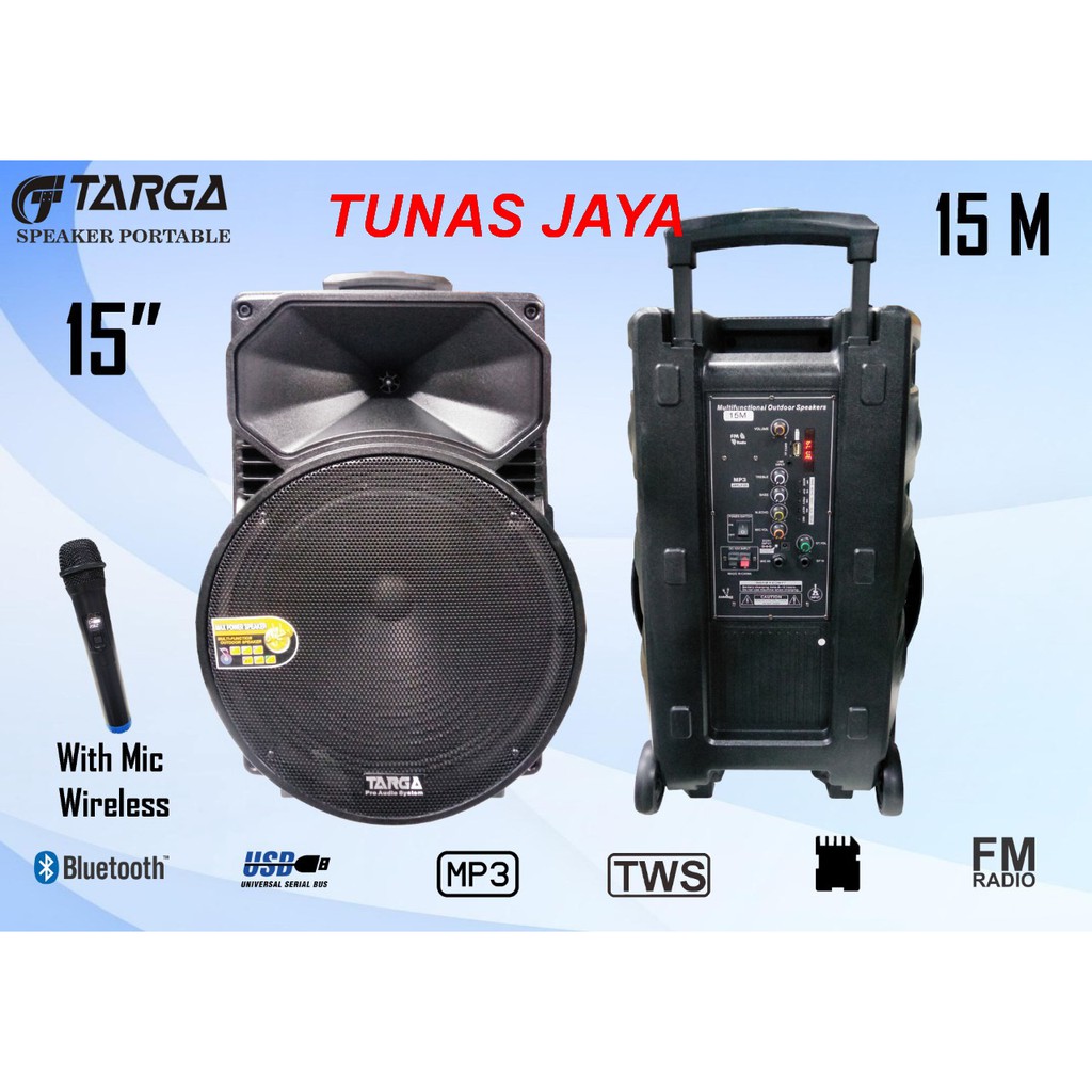 PORTABLE MEETING WIRELESS TARGA 15M 15inch TARGA 15 M ORIGINAL