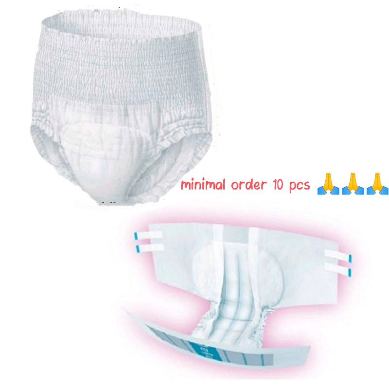 Popok dewasa curah celana &amp; perekat / popok dewasa curah - repack / diaper / adult pants / adult pad / insert pad