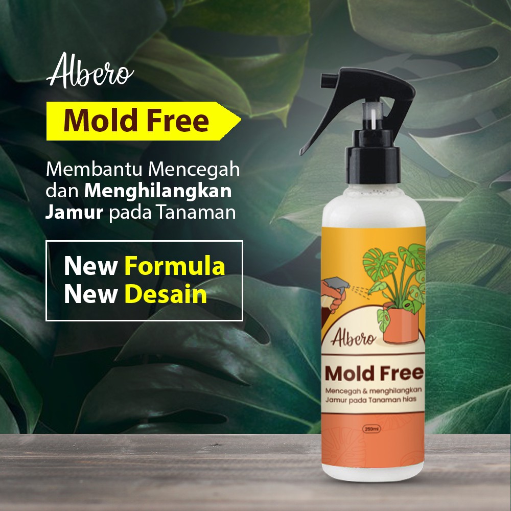 Mold Free/Fungisida Albero - hilangkan jamur pada tanaman hias
