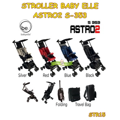 STR15 STROLLER BABYELLE ASTRO 2 BS S-353 KERETA DORONG ANAK