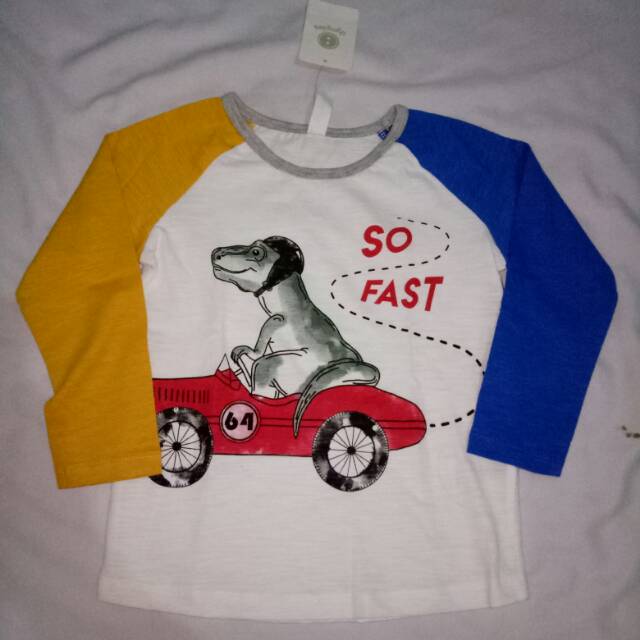 New Kaos Dino Dymples New Dymples Tee Bukan Preloved Kaos H&M Kids Preloved Kaos Dino HnM Baby