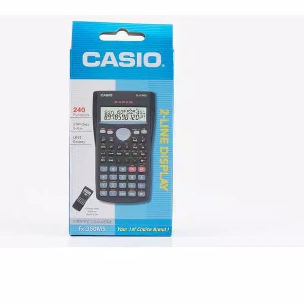 

Terkini!! ORIGINAL Casio Scientific Calculator FX-350 MS Kalkulator Ilmiah 350 MS bestseller