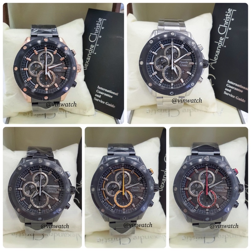 Jam Tangan Pria Alexandre Christie 6605