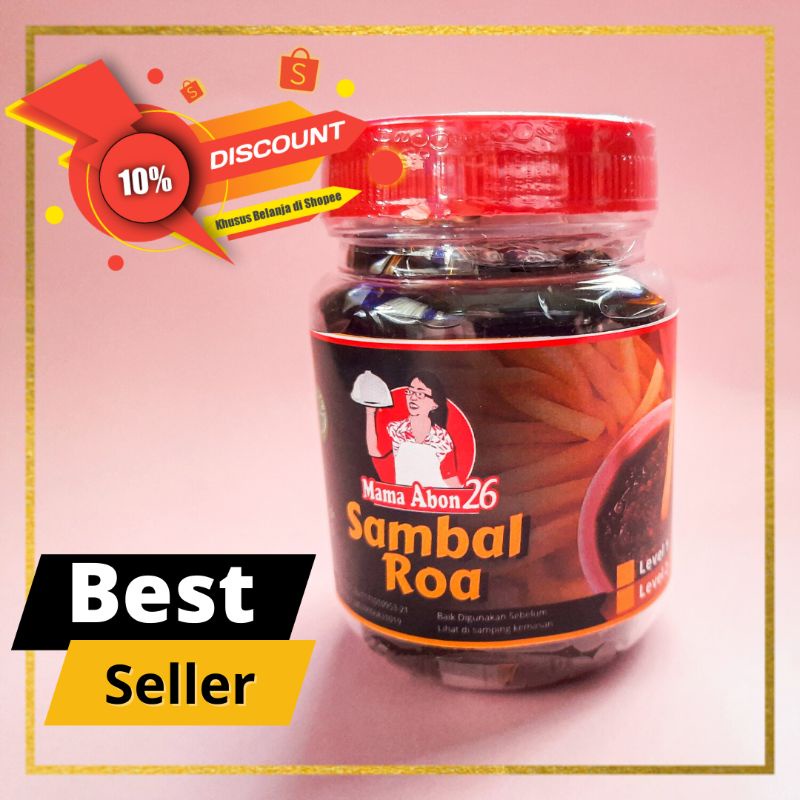 

Sambal Roa MamaAbon26 150 gram Halal