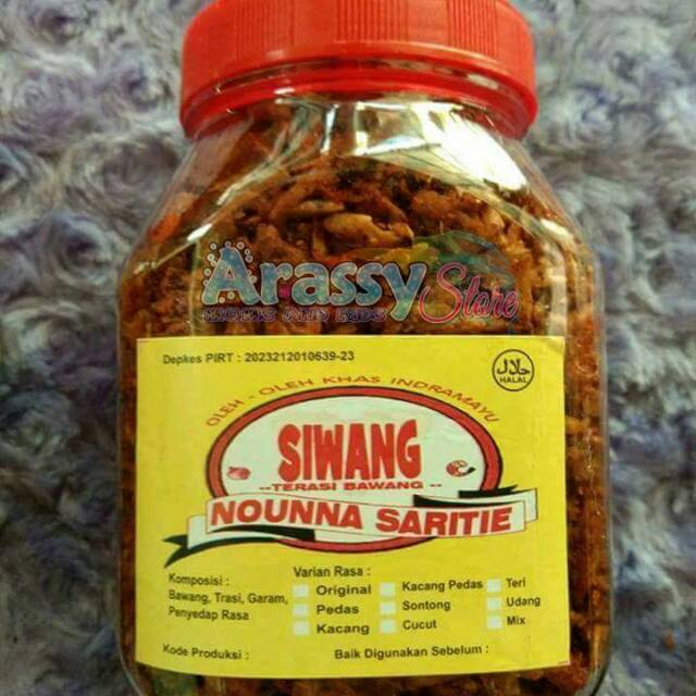 

Siwang (terasi bawang) nounna saritie
