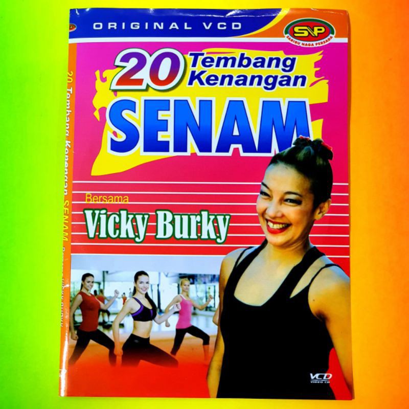 JUAL KUMPULAN VCD ORIGINAL SENAM AEROBIK IBU IBU