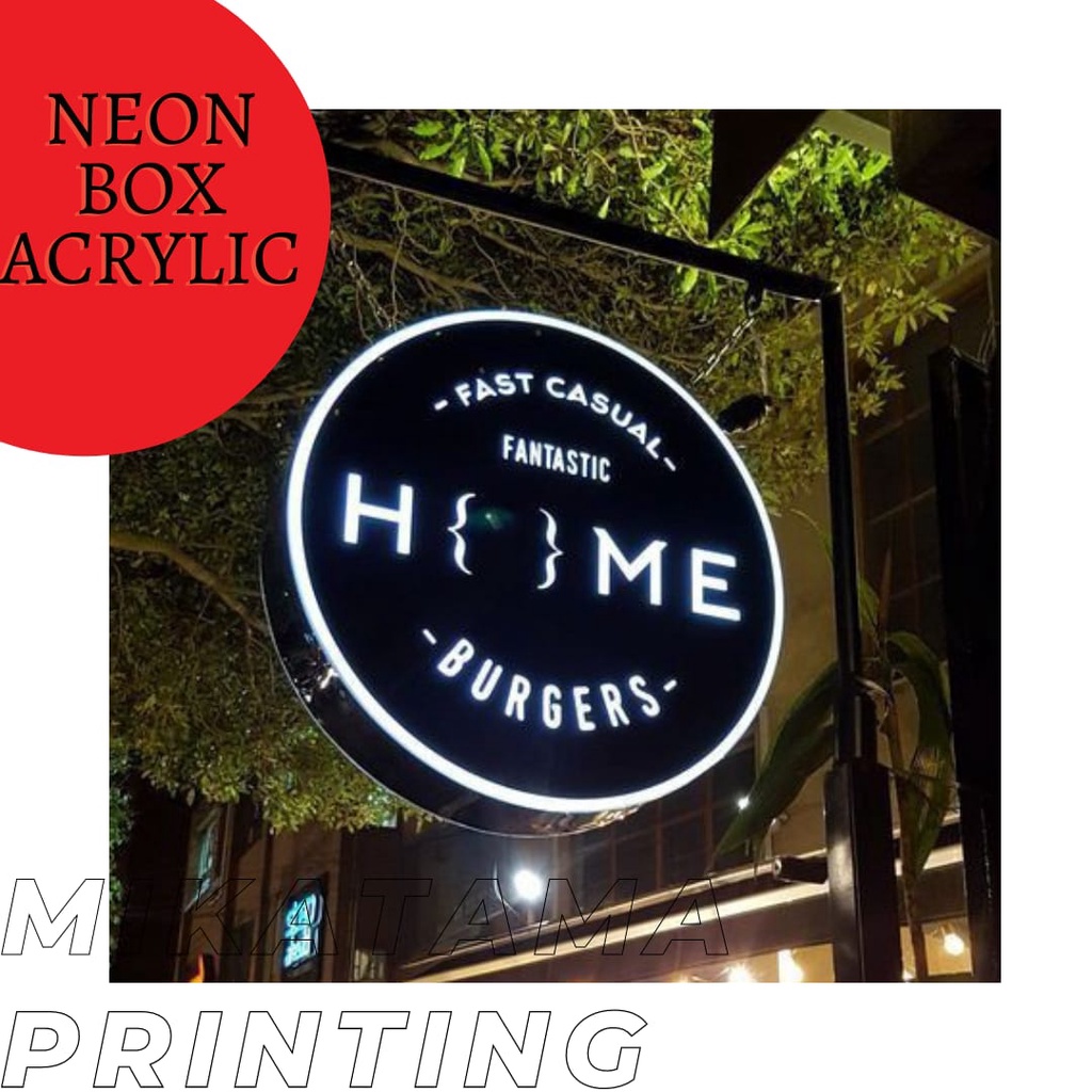 Neon Box| Acrylic