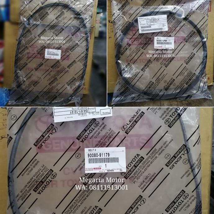 Jual Fanbelt Fan V Belt Tali Kipas Set Kijang Kapsul 7K Efi 2.0 2000Cc Ori Jual