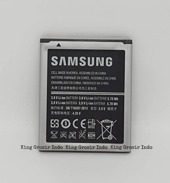 Baterai Samsung Galaxy Ace2 Ace 2 I8160 S3 Mini I8190 J1 Mini S7562 Original SEIN 100% Battery Batre