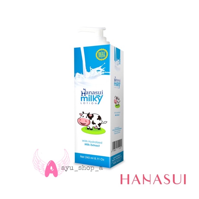 Hanasui Milky Hand Body And Lotion 240Ml