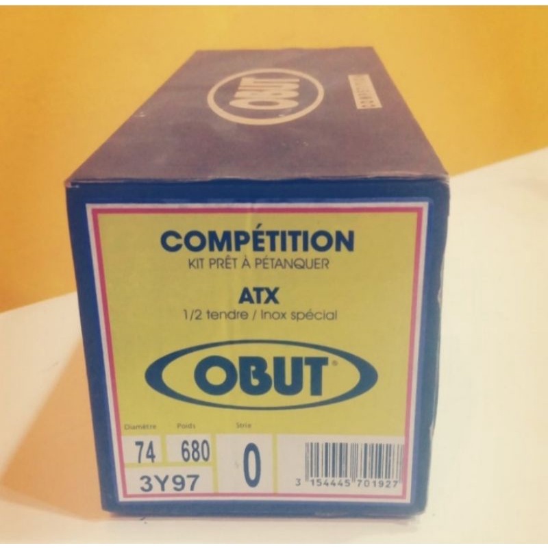 OBUT ATX Petanque Competition Boules