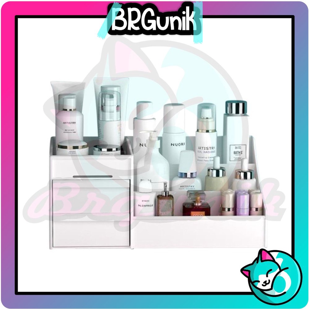 BRGUNIK Rak Kosmetik D44 Rak Makeup Storage Kotak Penyimpanan Skincare Tempat Kosmetik R562