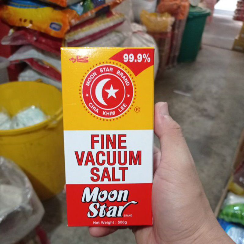 

Garam Premiun Moon Star brand 500gr