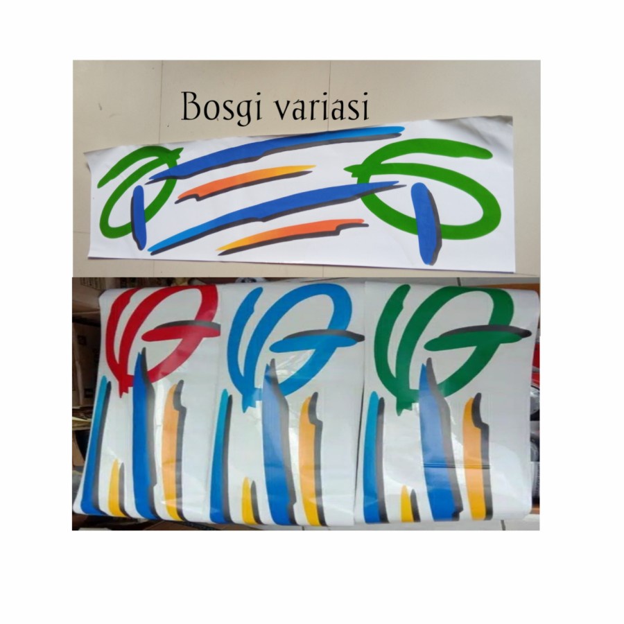 sticker stiker list body striping mobil carry caretta extra 10
