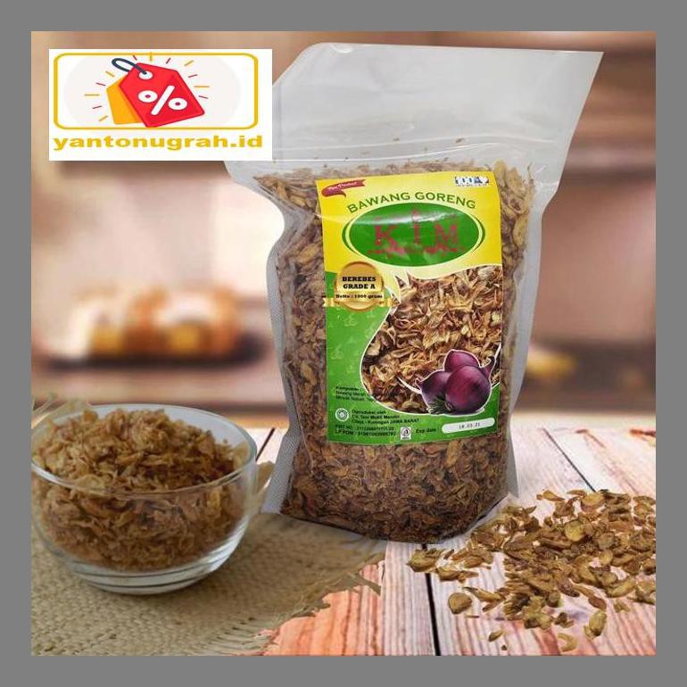 

S50Mkkar Bawang Goreng Brebes Grade A Kemasan 1 Kg Dr05Ytd