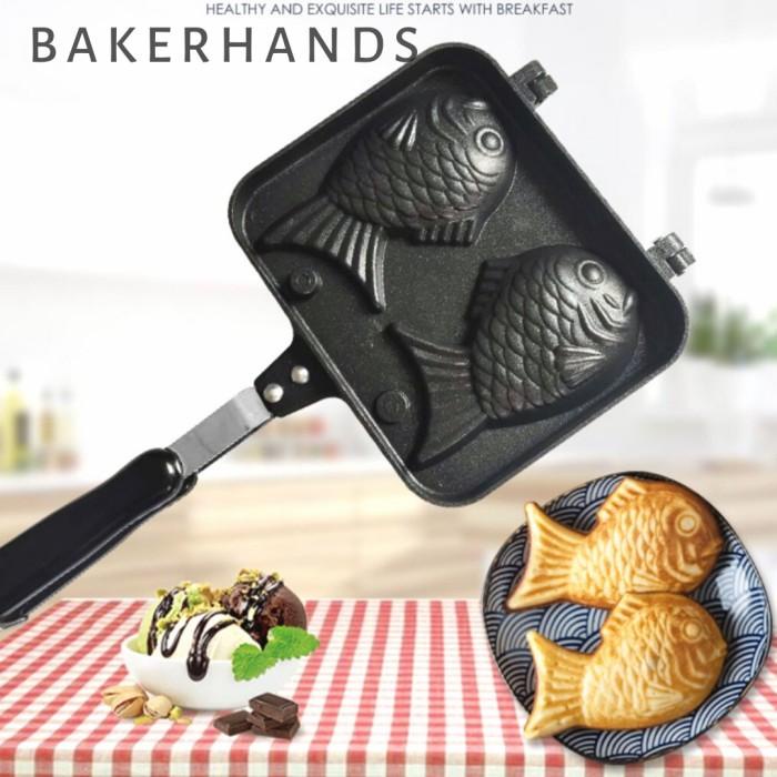 Waffle | Cetakan Taiyaki Ikan/Taiyaki Pan/Fish Waffle Pan /Cetakan Waffle