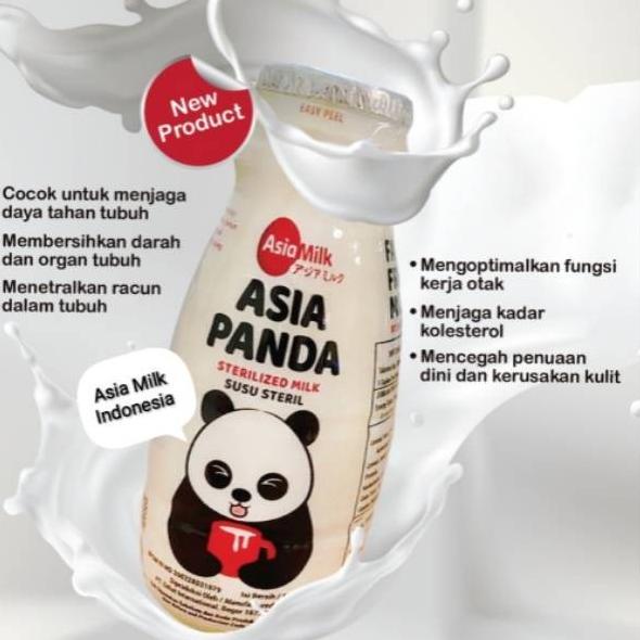 

✨Grosir✨ Asia Panda Susu Steril 200 ml x 24 pcs 1 Dus setara Bear Brand 